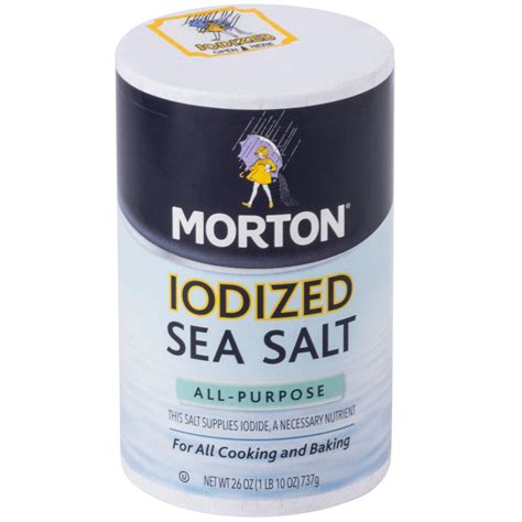 Morton 26 oz. All-Purpose Iodized Sea Salt