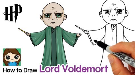 How to Draw Lord Voldemort Harry Potter