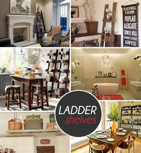 Stepping It Up In Style: 50 Ladder Shelves And Display Ideas