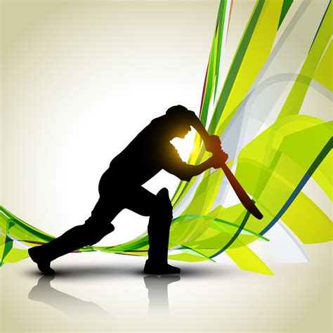 vector cricket background 458333 Vector Art at Vecteezy