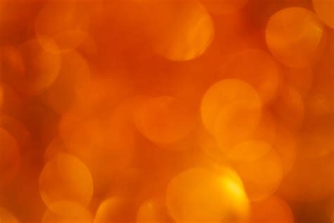 Orange Blurred Lights Free Stock Photo - Public Domain Pictures