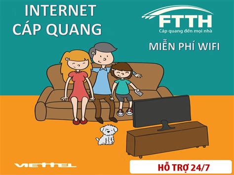 Khuyến mãi đặc biệt khi lắp đặt mạng cáp quang Viettel cho hộ gia đình - Bản Tin Siêu Thị Cập ...