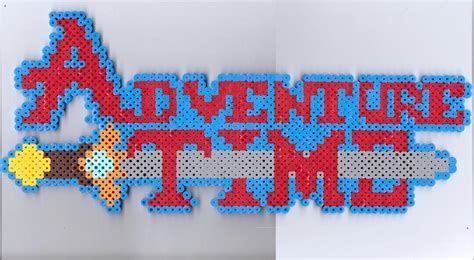 Adventure Time Logo by Ravenfox-Beadsprites on DeviantArt