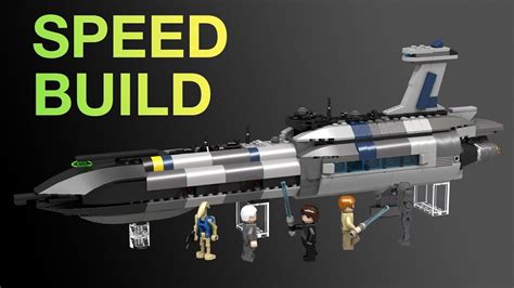 LEGO Invisible Hand MOC Speed Build Star Wars - YouTube