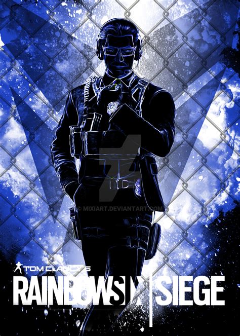 Rainbow Six Siege WARDEN by MixiArt on DeviantArt