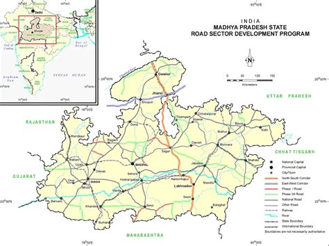 Madhya Pradesh Map - Mapsof.Net