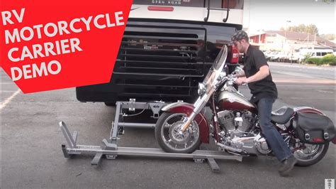 Travel Trailer With Motorcycle Carrier | Reviewmotors.co