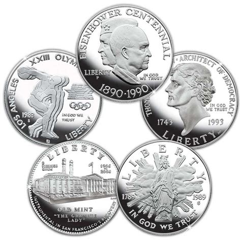 The Proof U.S. Silver Dollar Collection