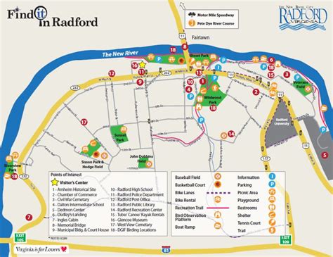 Maps | Radford Tourism, VA