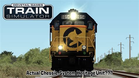 CSX 6914 Vandal Heritage Unit - Train Sim Classic - YouTube