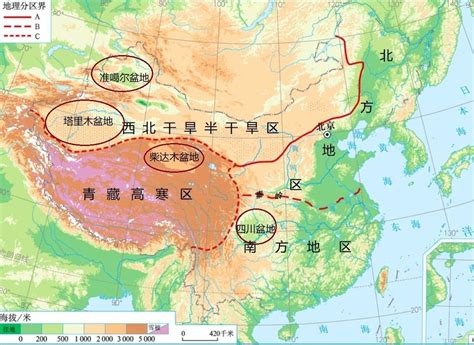 “盆地”地形在我国的分布十分广泛，其中四大盆地最为著名_天山山脉