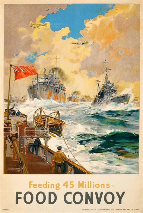 British Merchant Navy propaganda poster | When World War II Came to Bell Island, Newfoundland