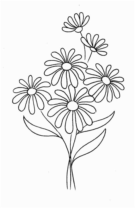 Free printable flower coloring pages for kids – Artofit