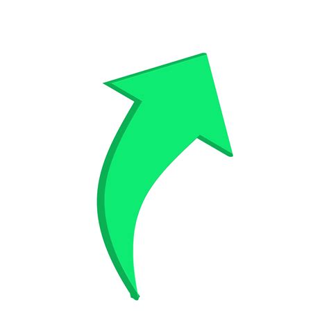 Green arrow icon 11315237 PNG