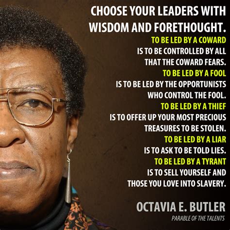 Octavia Butler Quotes On Leadership - ShortQuotes.cc