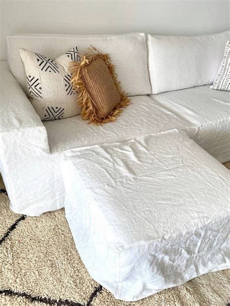 Throw Couch Cover • Easy Linen