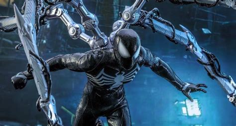 Marvel's Spider-Man 2: New look at black suit revealed by Hot Toys