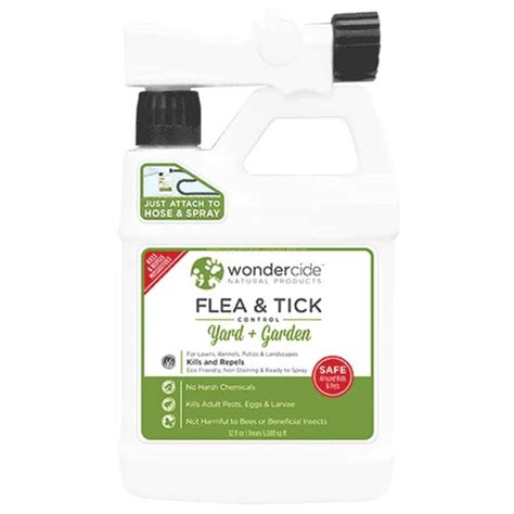 Wondercide Outdoor Flea & Tick Control Yard Spray - 32 oz | thatpetplace.com