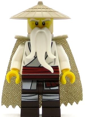 LEGO Ninjago Minifigure Master Wu with Cape