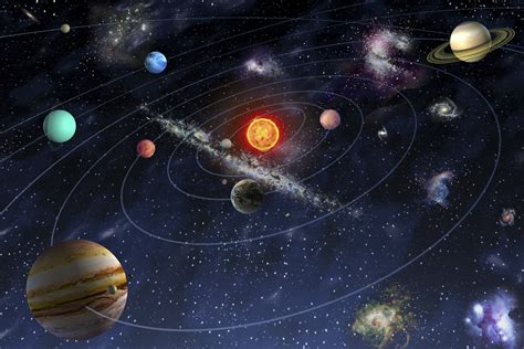 Solar System Wallpaper 4K