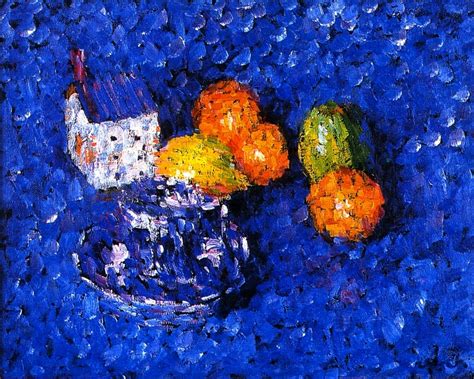 Blue And Orange Painting at PaintingValley.com | Explore collection of ...