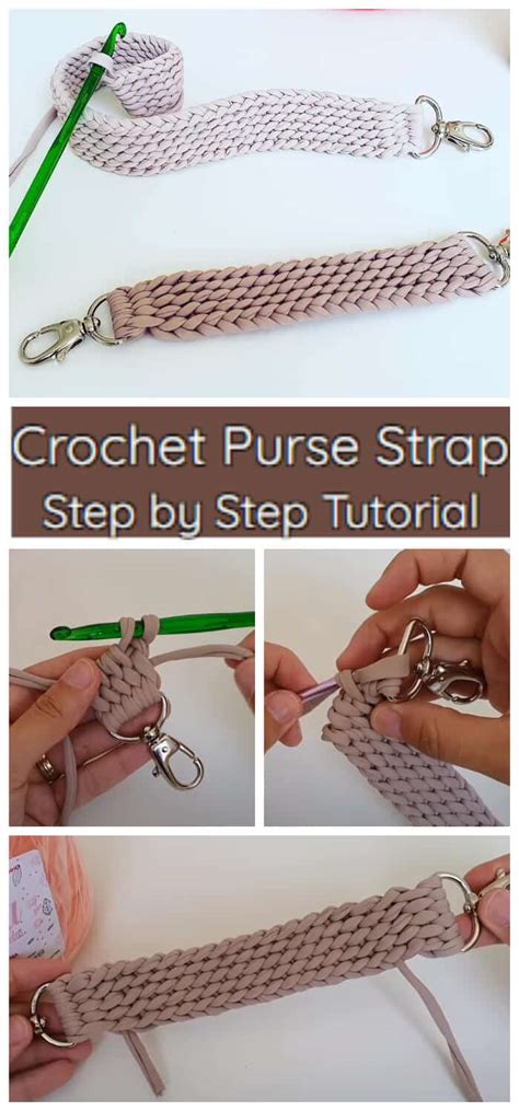 How to Crochet Purse Strap - Crochet Kingdom