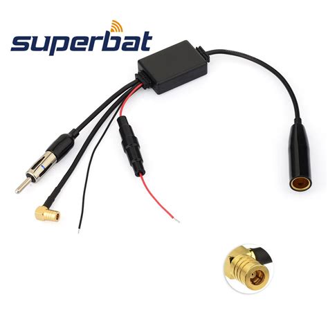 Superbat FM/AM to DAB/DAB+ Car Radio Aerial Antenna Converter Signal ...