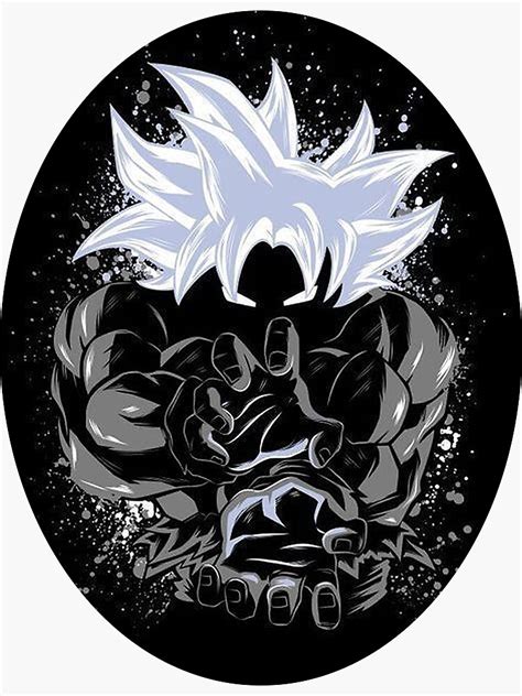 "Black Goku" Sticker for Sale by GymBoys | Redbubble