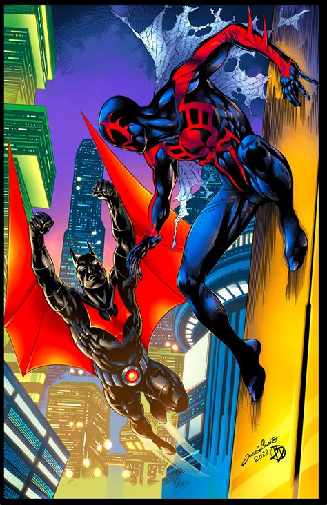 Spider-Man 2099 and Batman Beyond by BDStevens on DeviantArt