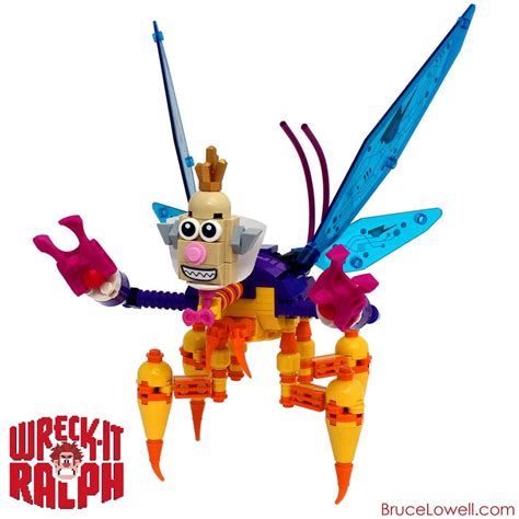 King Candy Cy-Bug (from Wreck-It Ralph) : lego