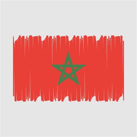 Morocco Flag Vector Illustration 21947547 Vector Art at Vecteezy