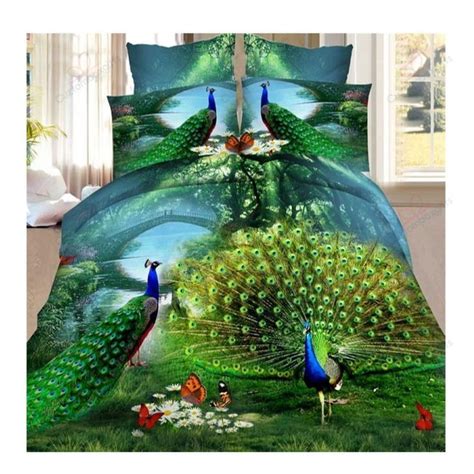 Beauty Peacock GS-CL-DT0102 Bedding Set - Homecosi in 2024 | Bed duvet ...