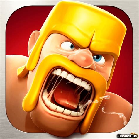 Barbarian Clash Of Clans Face