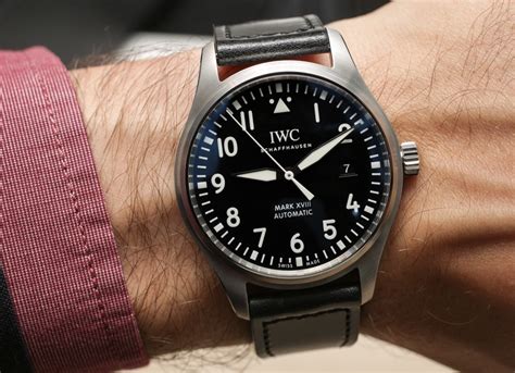 IWC Pilot's Watch Mark XVIII & Edition 'Le Petit Prince' Hands-On ...