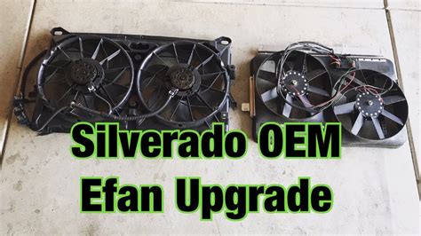 Chevy Silverado Electric Fan Conversion