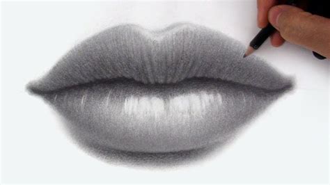 How To Draw Easy And Simple Realistic Lips For Beginners