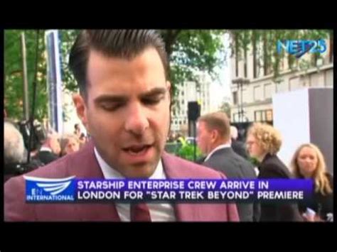 Starship Enterprise crew arrive in London for "Star Trek Beyond" premiere