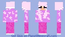 pink cloud girl Minecraft Skin