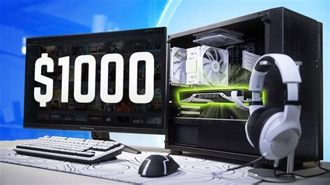 $1000 Full PC Gaming Setup Guide - YouTube