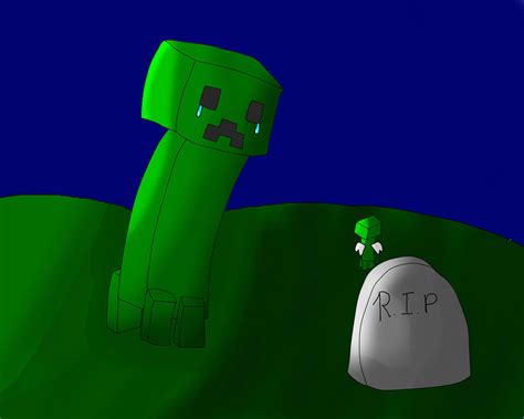 Minecraft The Sad Creeper by bruningtwilight on DeviantArt