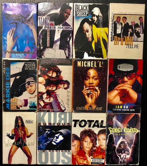 Cassingles Tape Cassettes Cassette Singles: R&B / Hip-Hop | Etsy