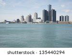 Renaissance Center, the headquarters of General Motors in Detroit, Michigan image - Free stock ...