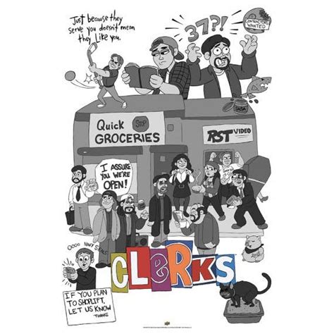 Clerks Movie Poster by Upper Deck