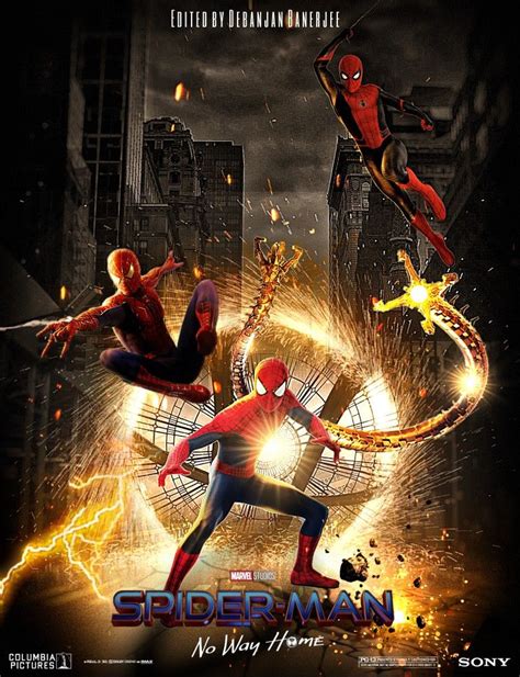 Spider-Man NWH movie poster | Spiderman poster, Marvel spiderman art ...