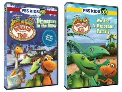 Dinosaur Train: We Are a Dinosaur Family and Dinosaurs in the Snow