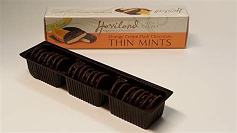 Haviland Orange Creme Dark Chocolate Thin Mints 5oz. | Best Chocolate Shop