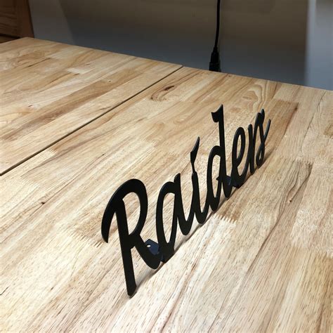 Raiders Sign Raiders Decor Raiders Gift | Etsy