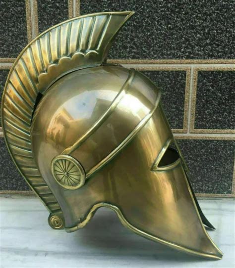 MEDIEVAL GREEK CORINTHIAN Armour Helmet Spartan King Roman Knight Helmet Replica $94.50 - PicClick