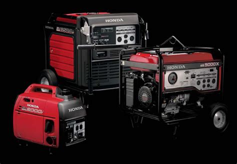 Honda Generators On Green Rubber-Kennedy AG, LP