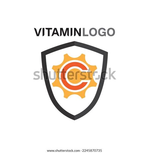 Vitamin C Logo Vector Design Vector Stock Vector (Royalty Free ...